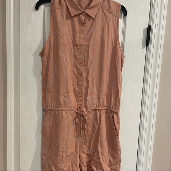 Nwts Prana peach weekend escape romper sz medium - Picture 3 of 5